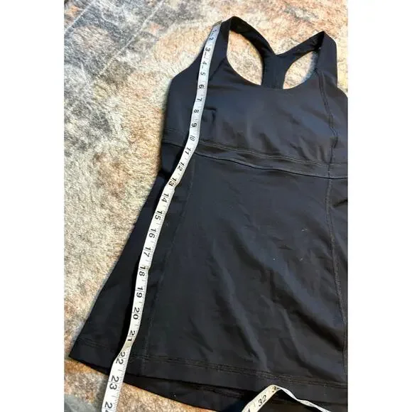 Lululemon racer back tank top built in sports bra Gym workout top 4 - Picture 8 of 8